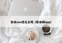 彭水seo優(yōu)化公司（彭水網app）