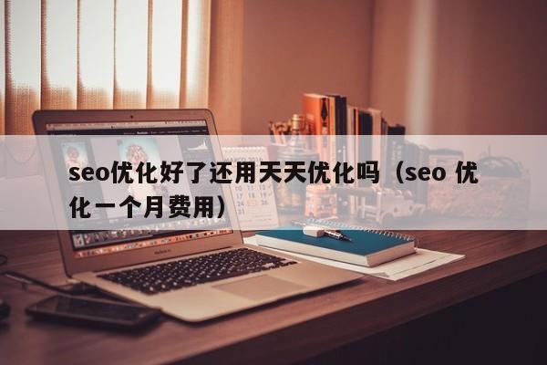 seo優(yōu)化好了還用天天優(yōu)化嗎(seo 優(yōu)化一個月費(fèi)用)