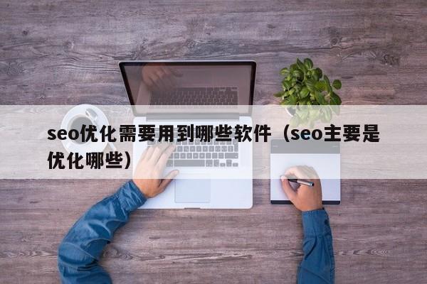 seo優(yōu)化需要用到哪些軟件(seo主要是優(yōu)化哪些)