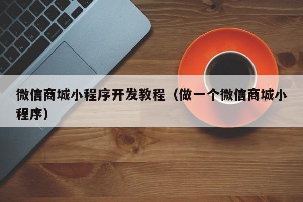 微信商城小程序開發(fā)教程(做一個微信商城小程序)