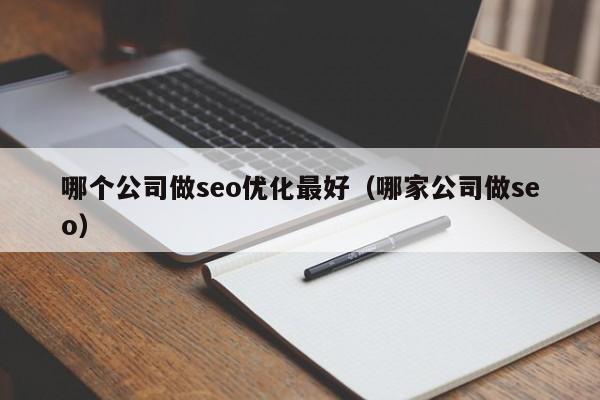 哪個公司做seo優(yōu)化最好(哪家公司做seo)